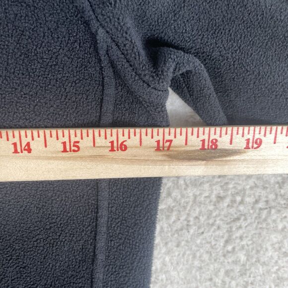 Patagonia Synchilla Sweater Womens Small Black Full Zip Slimming Broken Zip Tab - Picture 6 of 16